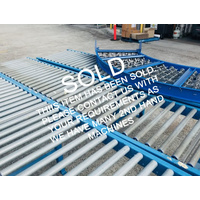 SOLD - Conveyor - Roller Conveyor - Gravity Feed Rollers 600mm wide