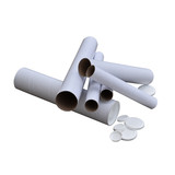 Cardboard Mailing Tubes 875mm x 100mm - includes lids