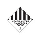 Miscellaneous Dangerous Goods Label