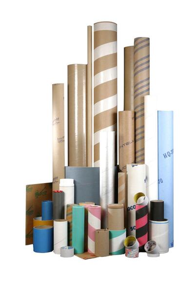 Mailing Tubes with Caps - Premium Kraft Cardboard Tubes for mailing -  Shipping Tubes for posters - Size 2 x 24 (Bundle of 5)