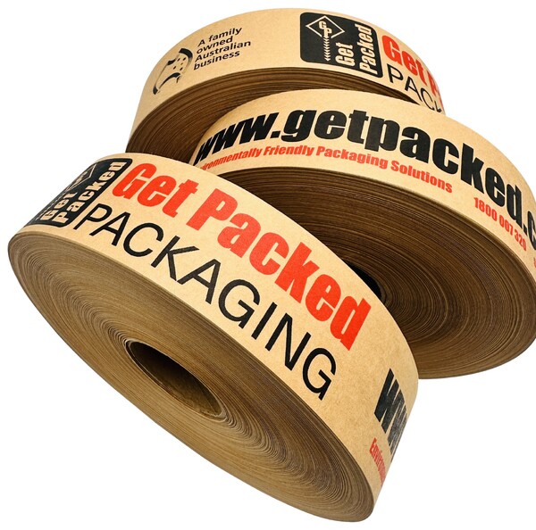 Custom Packaging Tape - Gummed Paper Tape