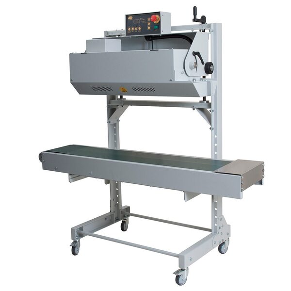 Automatic continuous plastic bag sealing machine with Coding