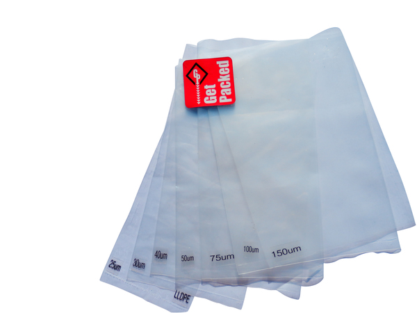 Poly Bags Suffocation Warning Clear 1.5 mil Merchandise Apparel for Amazon  – CDE