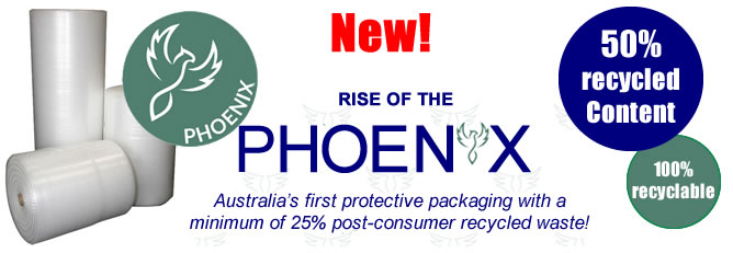 Phoenix Bubble Wrap - mobile banner ad