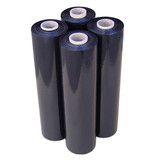 Black Pre-Stretched Pallet Wrap 500mm x 400m  (1 roll)