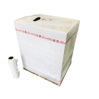 Hand Pallet Stretch Wrap - WHITE - 25um -500mm x 400m (1 roll)