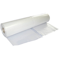 Protective White Shrink Film opens to 4.8m wide - 1220mm wide roll, 250um, 30m/roll @ 36kg 