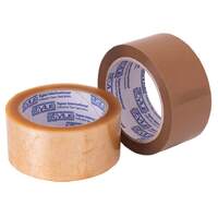 Packaging Tape PP50 Vibac  - 48mm x 50m Super Strength Rubber Adhesive Tape ($/roll - 36 per box)