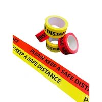 Please Keep A Safe Distance Tape