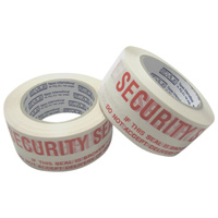 Security Seal Tape 50mm x 100m RED ON WHITE (1 roll)