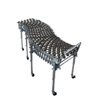 Conveyor - Flexible & Extendable Skate Wheel Conveyor  - Gravity Feed