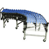 Conveyor - Flexible & Extendable Skate Wheel Conveyor  - Gravity Feed