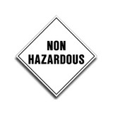 Non Hazardous - Dangerous Goods Label 100mm x 100mm - 500/roll