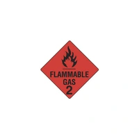 Flammable Gas 2 -Dangerous Goods Label