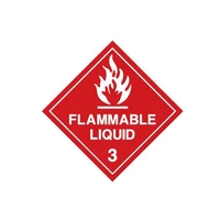Flammable Liquid 3 - Dangerous Goods Label