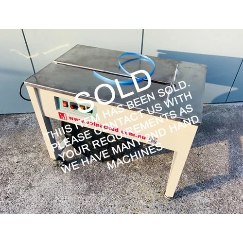 Strapping Machine - Open Style - nearly new condition