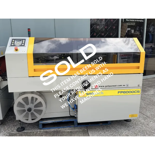 SMIPACK FP6000CS Auto Shrink Wrapper & T452 Heat Tunnel 
