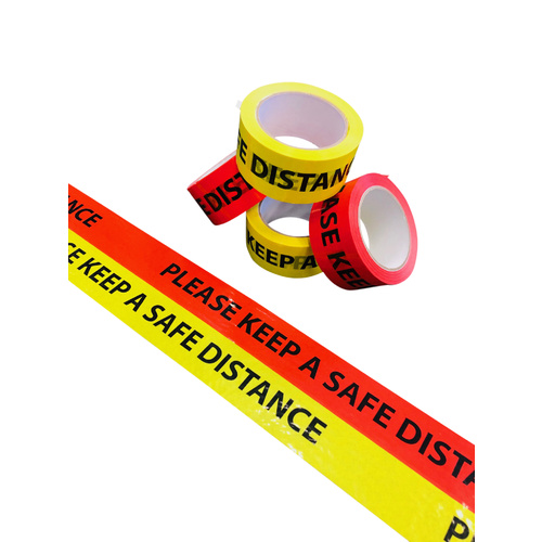 Please Keep A Safe Distance Tape