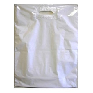 Boutique Shopping Bag - White Plastic Shopping Bags 