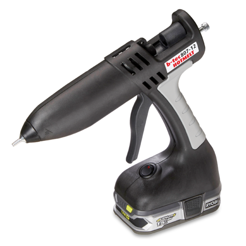 Cordless Battery Powered Glue Gun - TEC 808B Glue Applicator - Portable Hot  Melt Glue Applicator