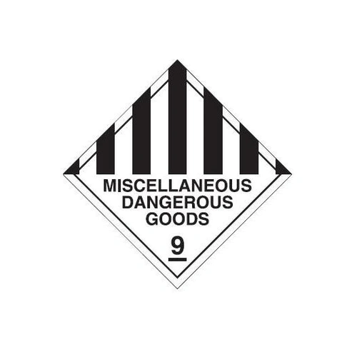 Miscellaneous Dangerous Goods Label