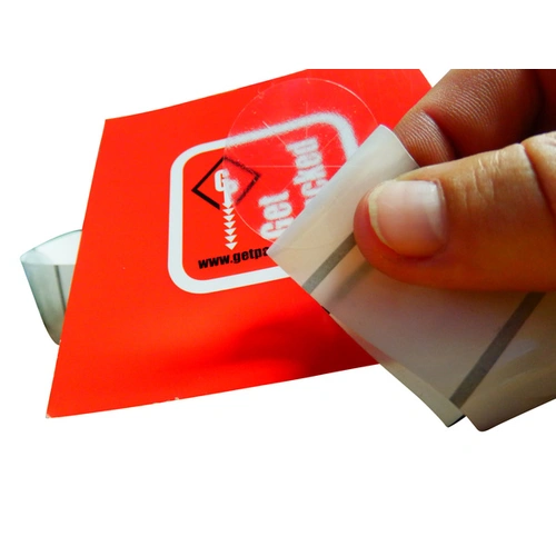 Clear Circle Stickers | Tamper Seals